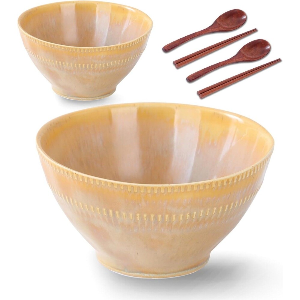 Set of 2 Japanese Ramen Bowls NEW
